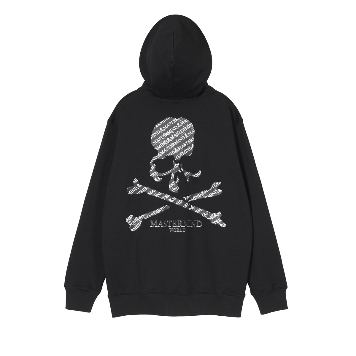 mastermindworldns1hoodie立体logo连帽暗黑潮流骷髅卫衣