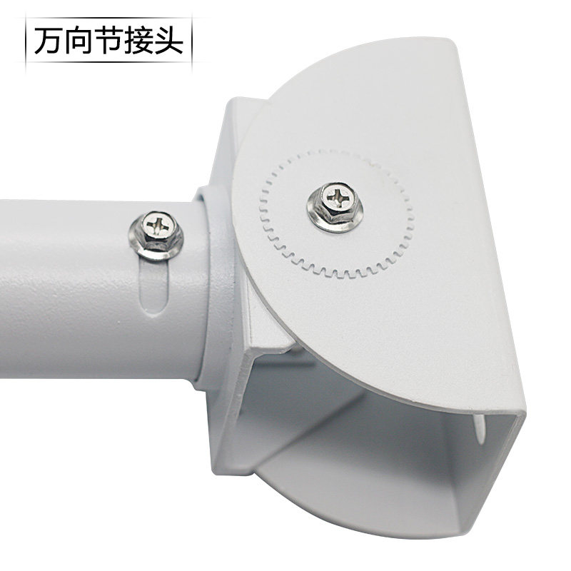 监控摄像头立杆立柱支架室外万向摄像机通用鸭嘴监控器材配件