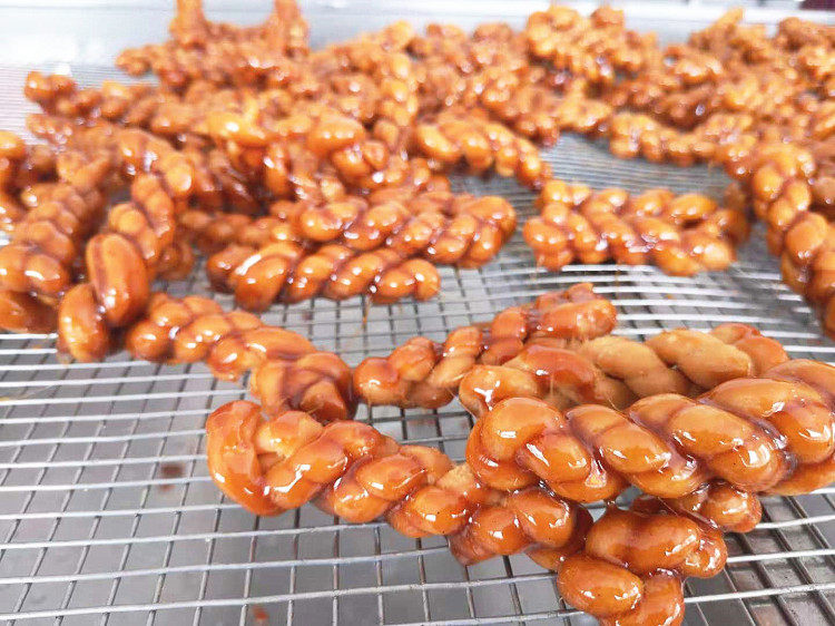 麻花义乌特产正宗拉丝粘牙红糖手工零食新榨传统中式糕点