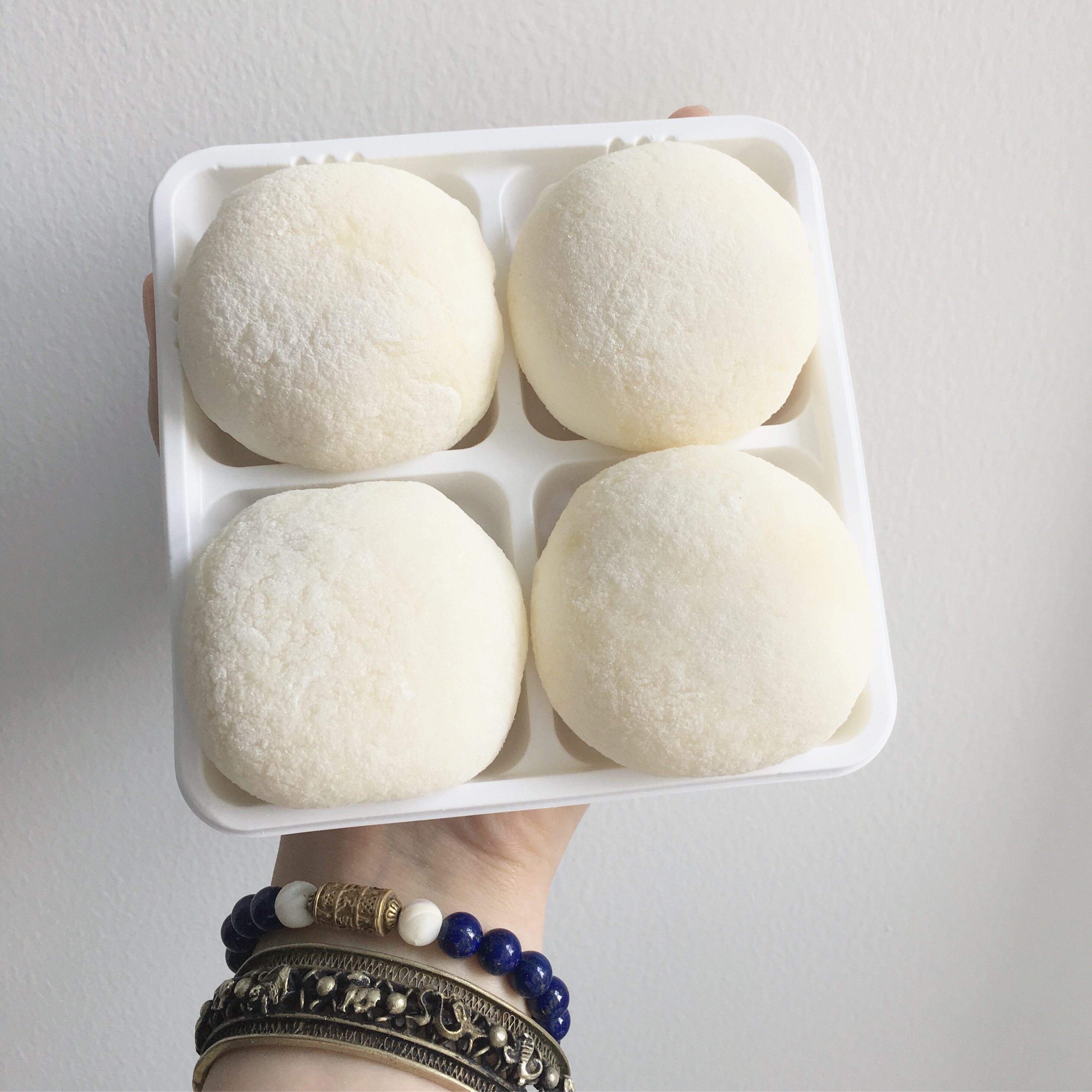雪媚娘 新鲜水果现做白胖子纯手工无添加甜品大福雪胖子4颗装包邮