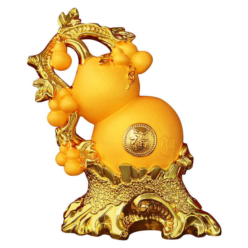 金葫芦摆件大容量存钱不可取大人家用储蓄罐创意储钱罐储蓄罐