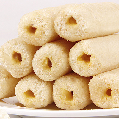 康仔米果酥夹心米果棒奶香蛋黄味膨化小零食小吃休闲食品粗粮米卷