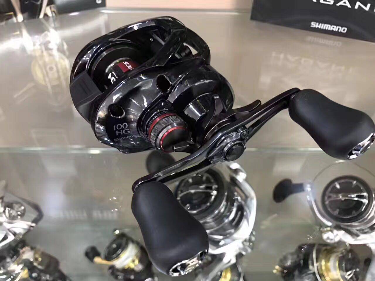 正品shimano禧玛诺 scorpion dc 红蝎 远投路亚轮 水滴轮渔轮现货