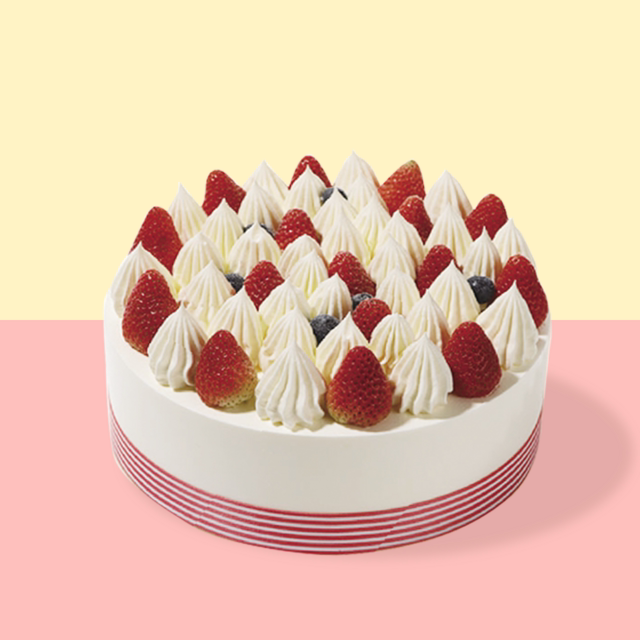 南昌好利来蒲公英生日蛋糕同城配送新鲜水果乳脂奶油新鲜生日蛋糕
