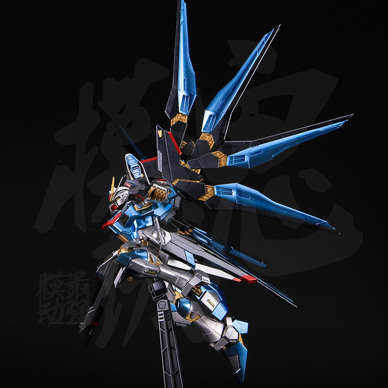 模动正版万代合金着色mg1强袭自由高达模型高达模型专区