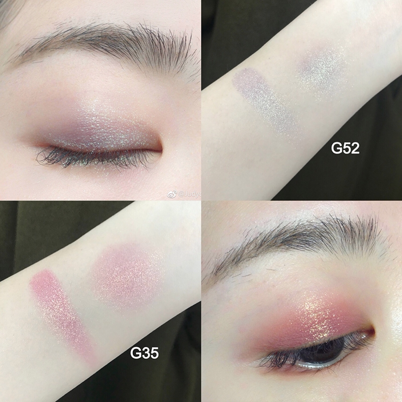 judydoll橘朵单色眼影新色偏光大g33g34眼影