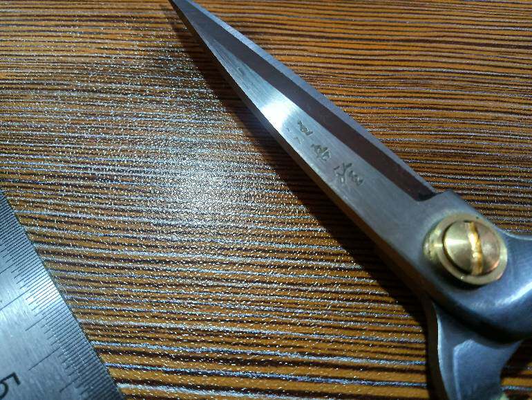 剪刀扬州15年老店正品三把刀2号汪吾铨家用中式剪刀