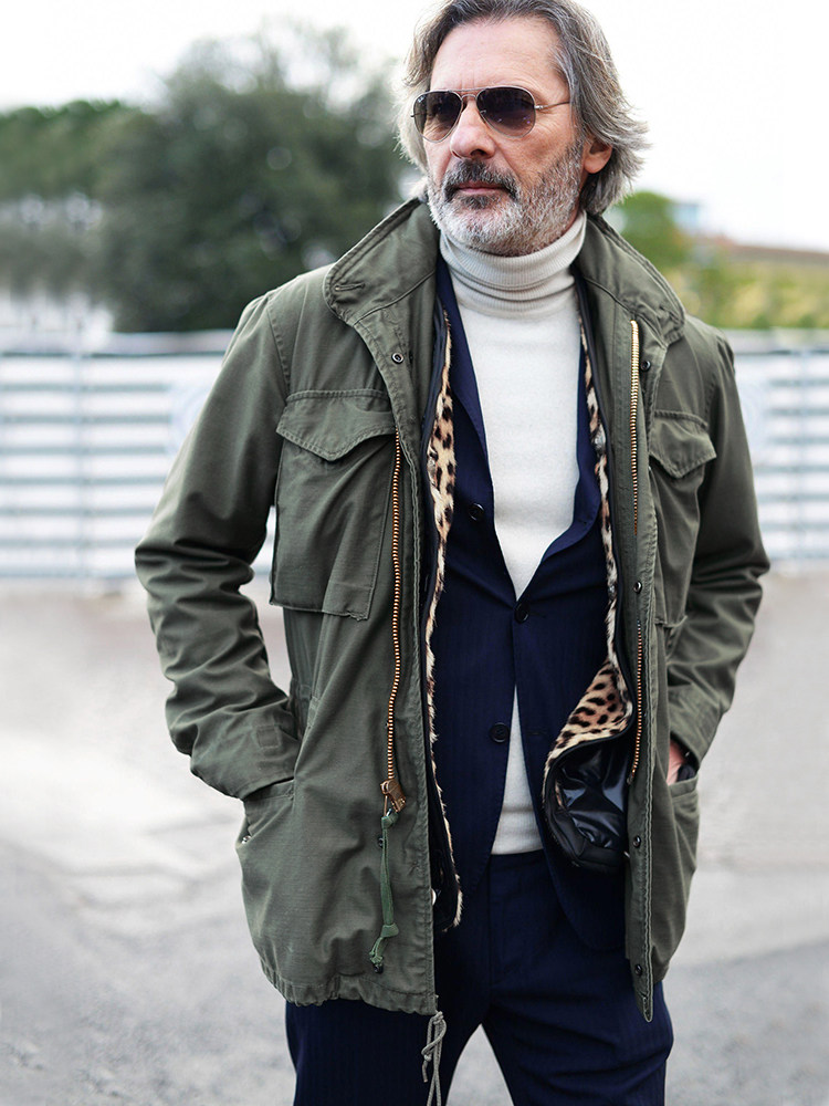 美国alpha阿尔法工业m65风衣男士中长外套春秋风衣