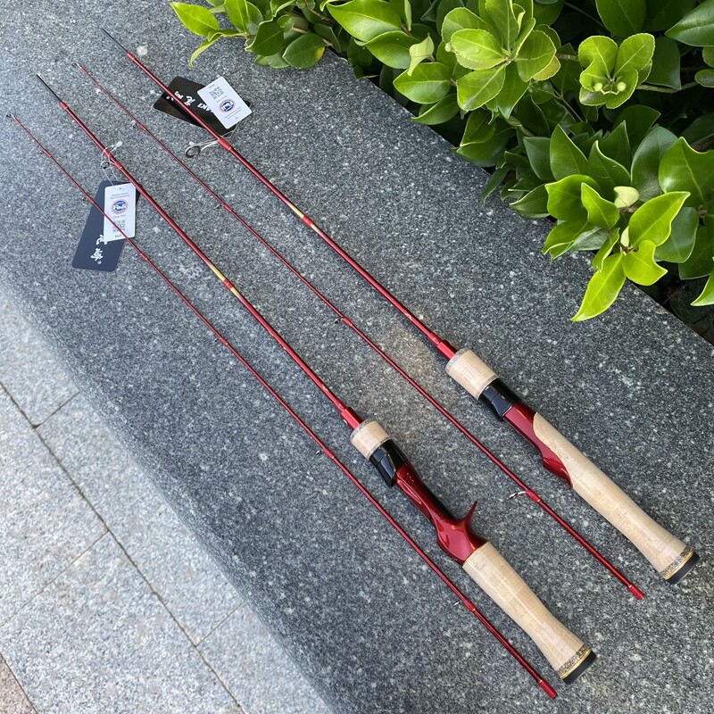 尾崎鳟鱼路亚微物弹射溪流ul马口fuji进口钓竿