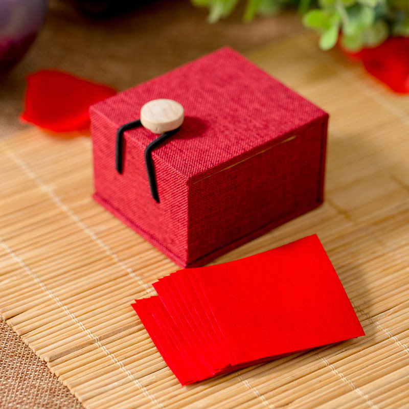 旧迷楼点唇口红纸咬唇妆古代汉妆胭脂纸天然花瓣口脂唇纸古方