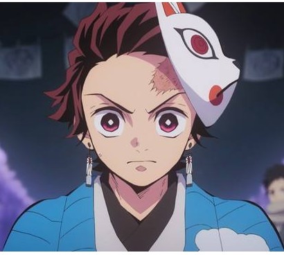 鬼灭之刃cos面具灶门炭治郎cos道具狐狸面具灶门炭治郎面具