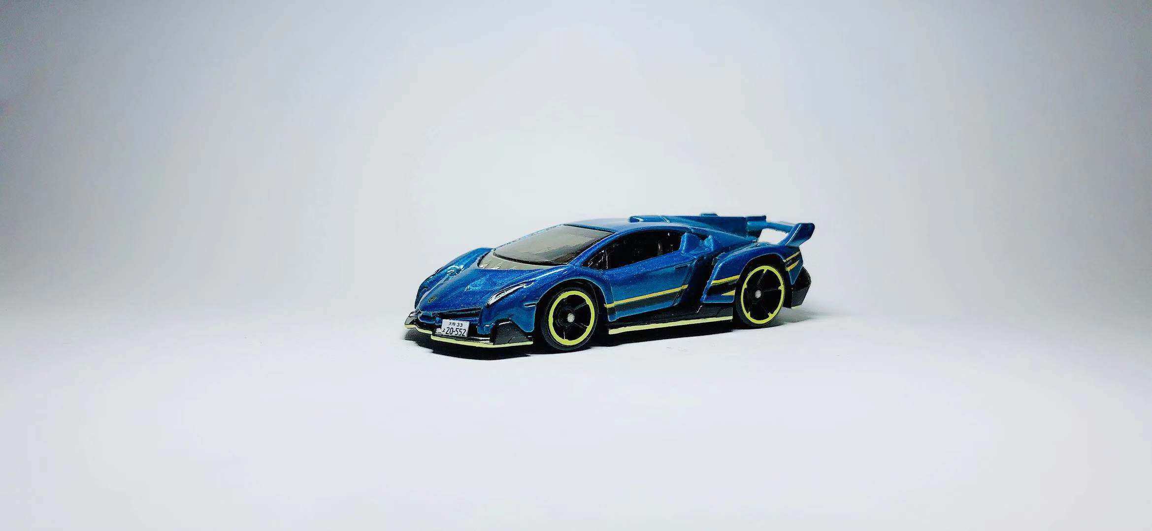 风火轮hotwheelslamborghiniveneno兰博博基尼蓝毒药车模车模