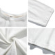 BJHG reckless fall layering sleeved T-shirt M primer coat tide ride the loose solid OVERSIZE BJHG reckless fall layering sleeved T-shirt M primer coat tide ride the loose solid OVERSIZE