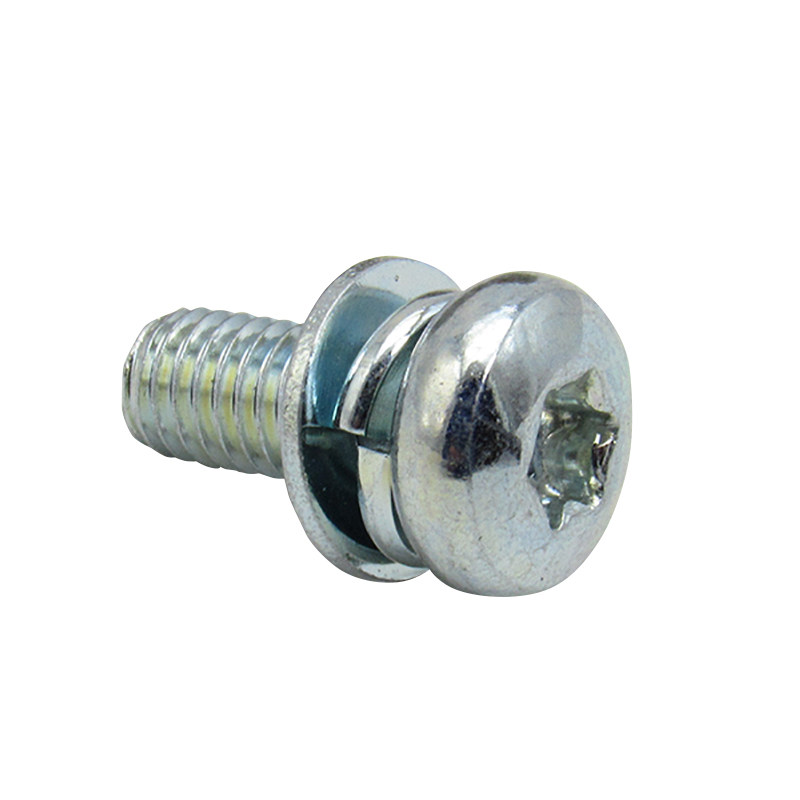 喜乐盘头梅花组合螺丝m3m4m5m6m8不锈钢国标花型六角机螺钉