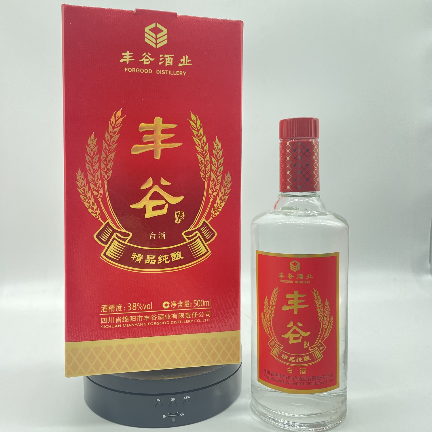 6瓶1箱2015年老酒丰谷酒精精品酿酒500ml38度国产白酒