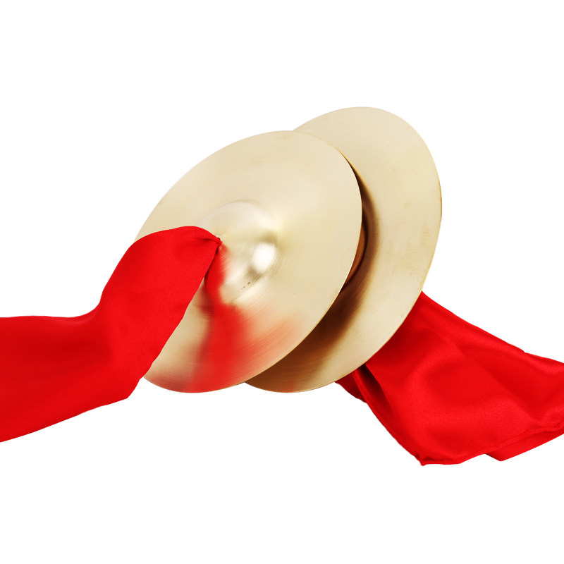 包邮打击乐器民族纯铜镲铙三句半道道具铜钹儿童打击乐器