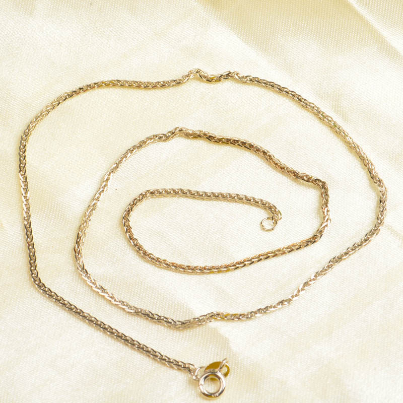 项链肖邦高档加粗加长20寸50cms925纯银银链项链