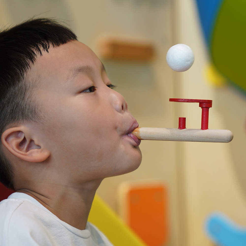 气息训练器吹球口口腔肌肉肉感器材幼儿家用儿童感统训练器材