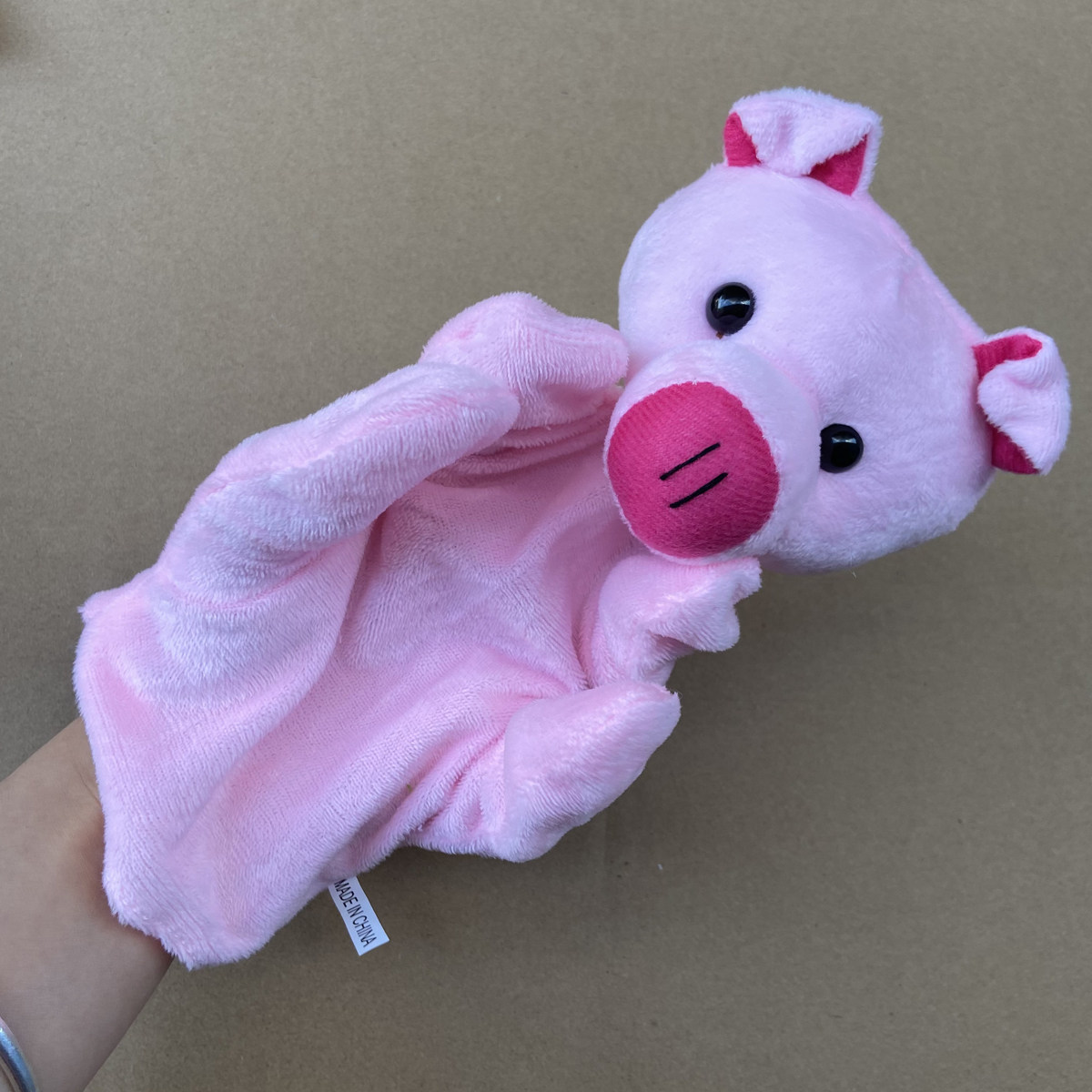 十二生肖表演手偶动物手指玩偶指偶手套手偶