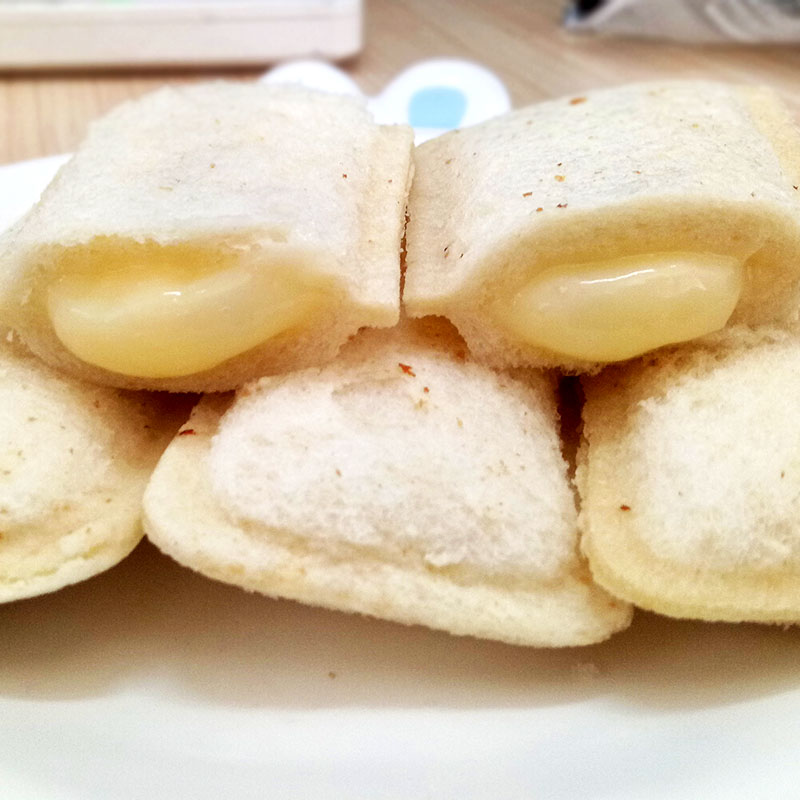 豪士乳酸菌小口袋酸奶夹心半面包680g*2箱三明治早餐蛋糕点心