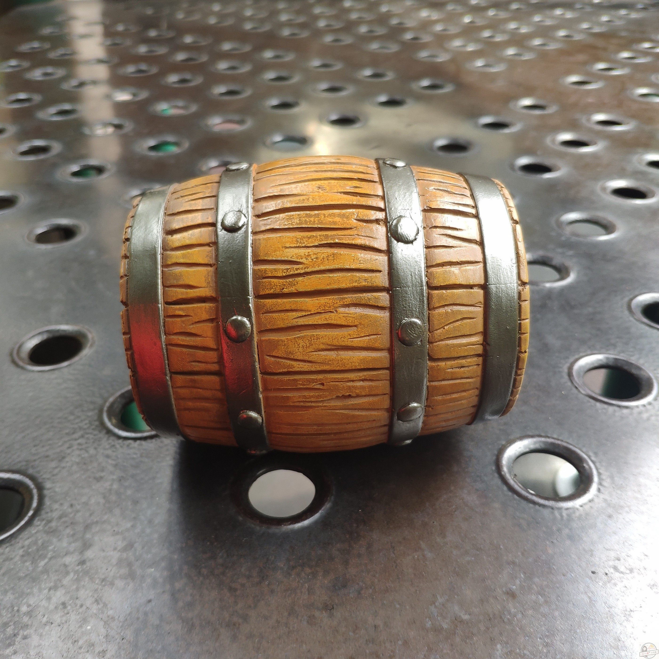 汉晨现货海贼王酒桶木桶动漫手办模型树脂场景海贼王手办专区