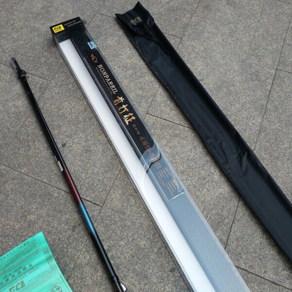 迪佳前打竿前打征一代1.5号5.3米 6.3米 7.2米定位杆手海竿矶钓竿