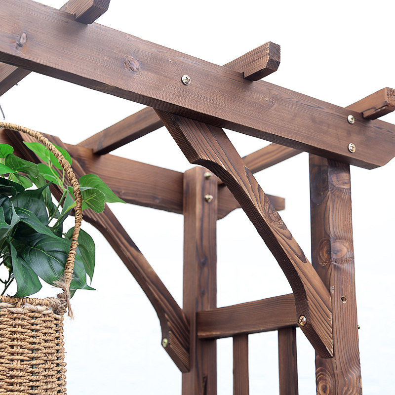 拱门葡萄拱形装饰花园户外架子葡萄架阳台花架鲜花拱门