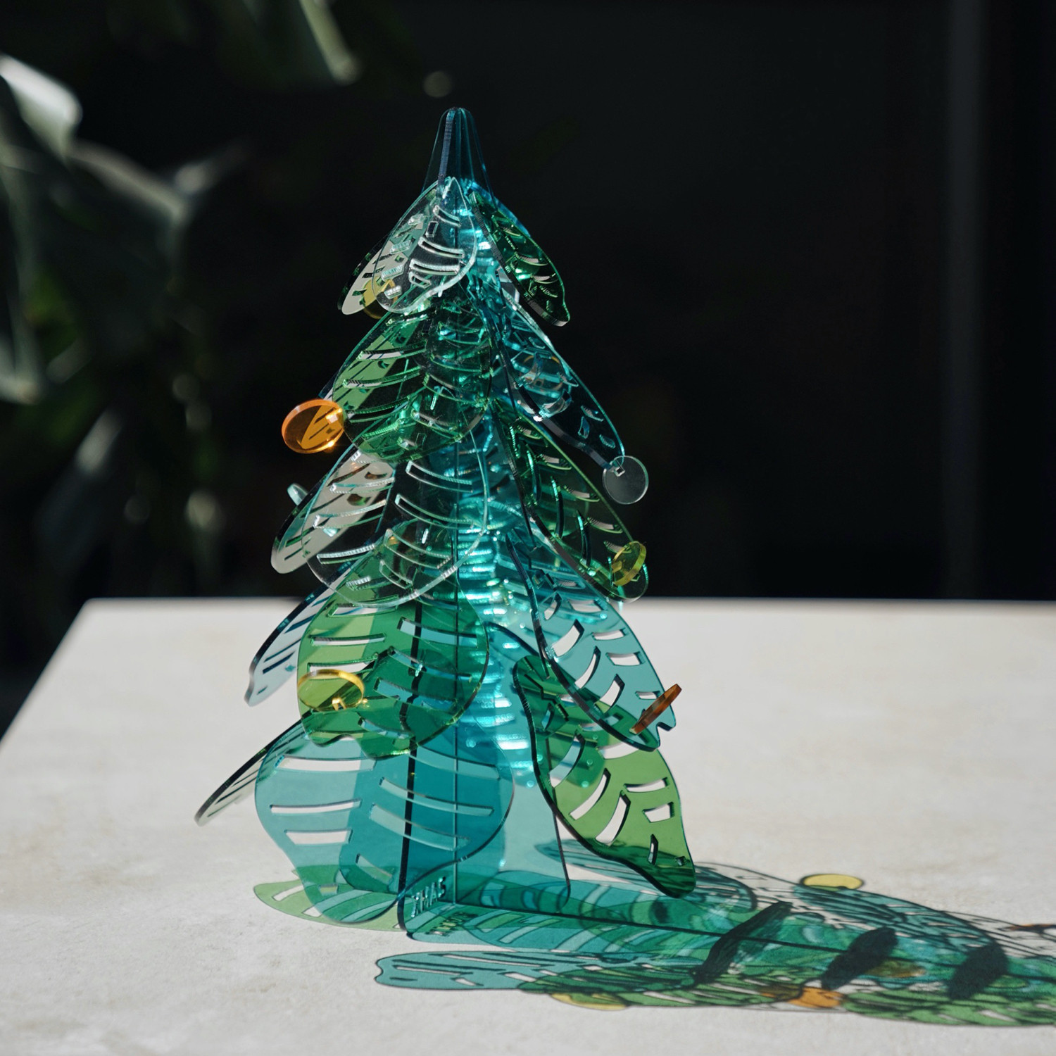 chic boutique 原创设计亚克力金桔树创意新年装饰节日礼品圣诞树