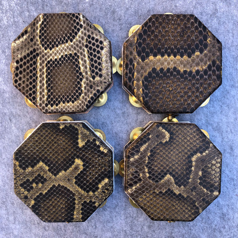 曲艺单弦八角鼓手手鼓说唱蟒皮打击单面鼓檀其它民族乐器