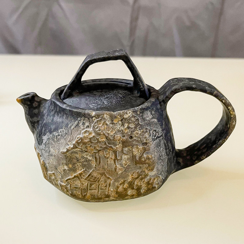 安化冰碛岩纯手工养生茶壶茶杯办公天然石壶茶壶