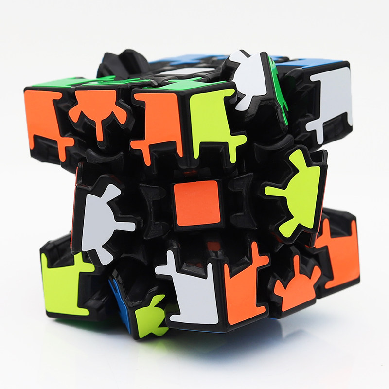 齿轮魔方三阶异形九齿连动专业比赛顺滑儿童魔方