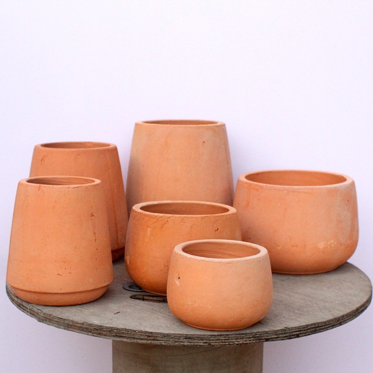 美好花园新款ins热植绿植多肉盆栽素烧陶盆花盆