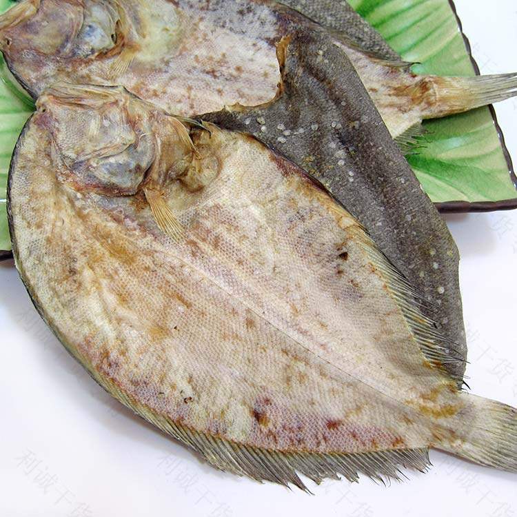 大条大地鱼干500g包邮左口鱼比目鱼铁脯煲汤吞汤鱼干
