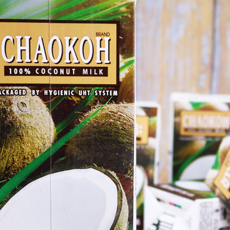 椰浆泰国进口chaokoh250ml冬阴调料甜品奶茶调味汤类调料