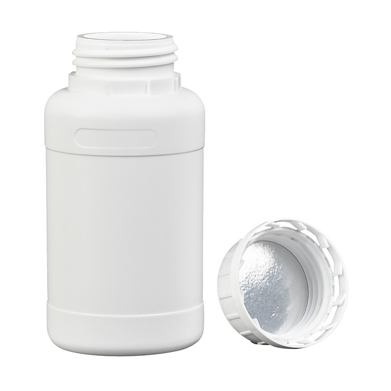 精品新款加厚氟化药溶剂液体分装250g样品化学化工塑料瓶乳白色