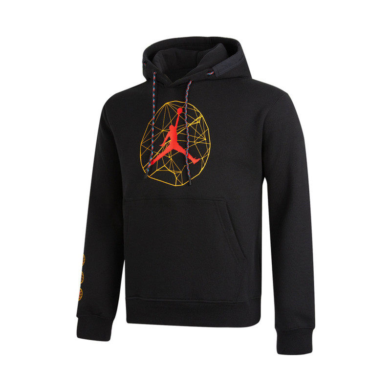 专柜正品jordan乔丹男子套头连帽新款男女女同运动卫衣