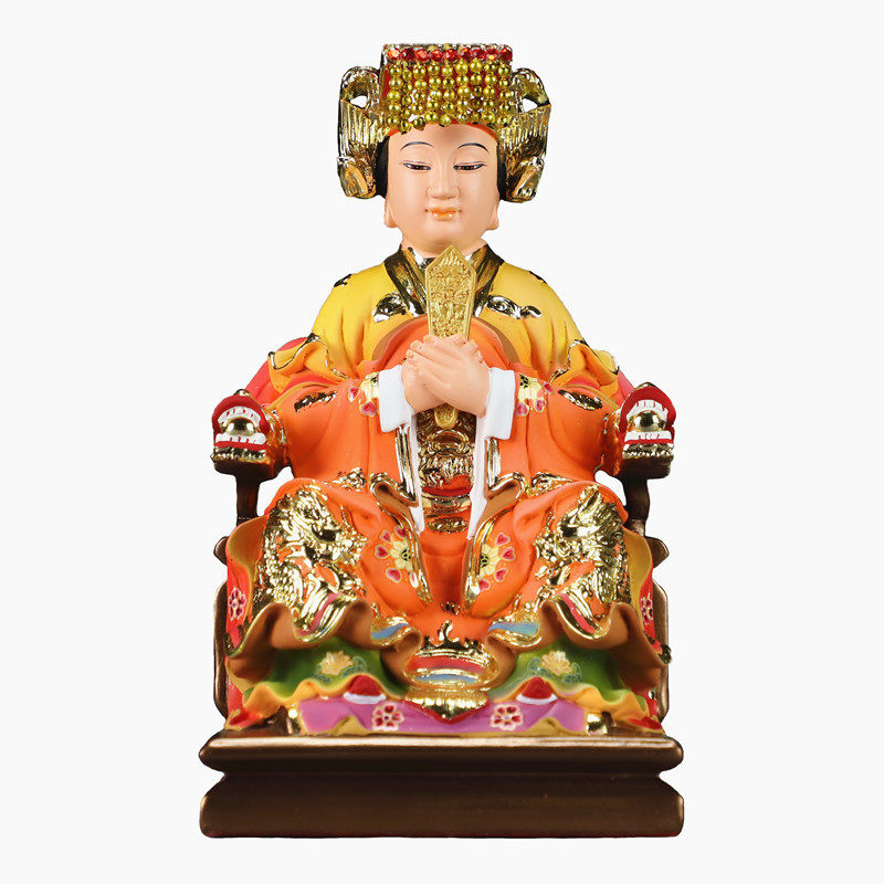 妈祖8寸敦煌天上圣母娘娘像天天后天妃湄洲摆件