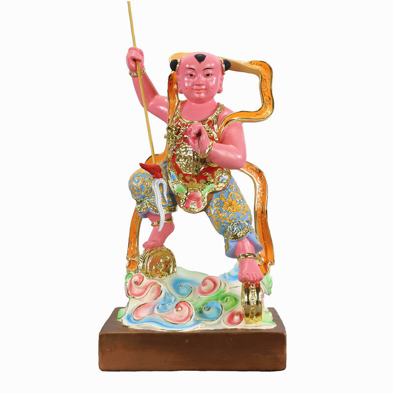 多款供奉肚围李哪吒三太子中坛元帅元武将军六神尊王佛神像摆件