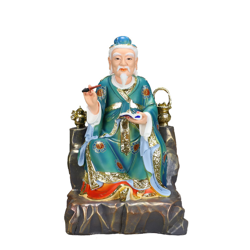 款式敦煌供奉华佗华旉元化神医像药王爷医仙摆件