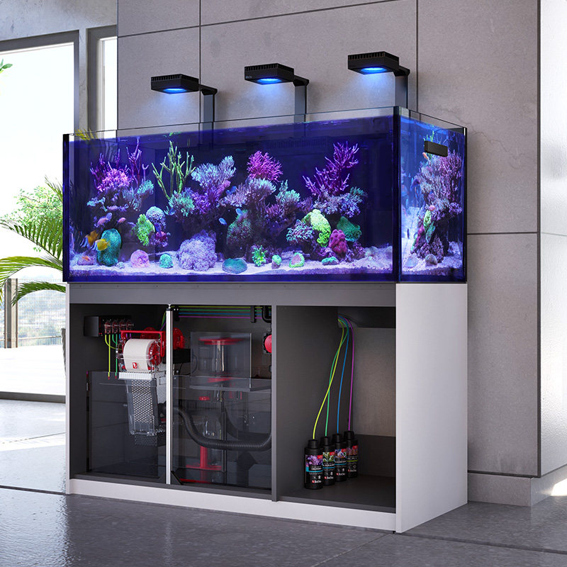 红海鱼缸redseareefer豪华xl425海水水缸桌面缸