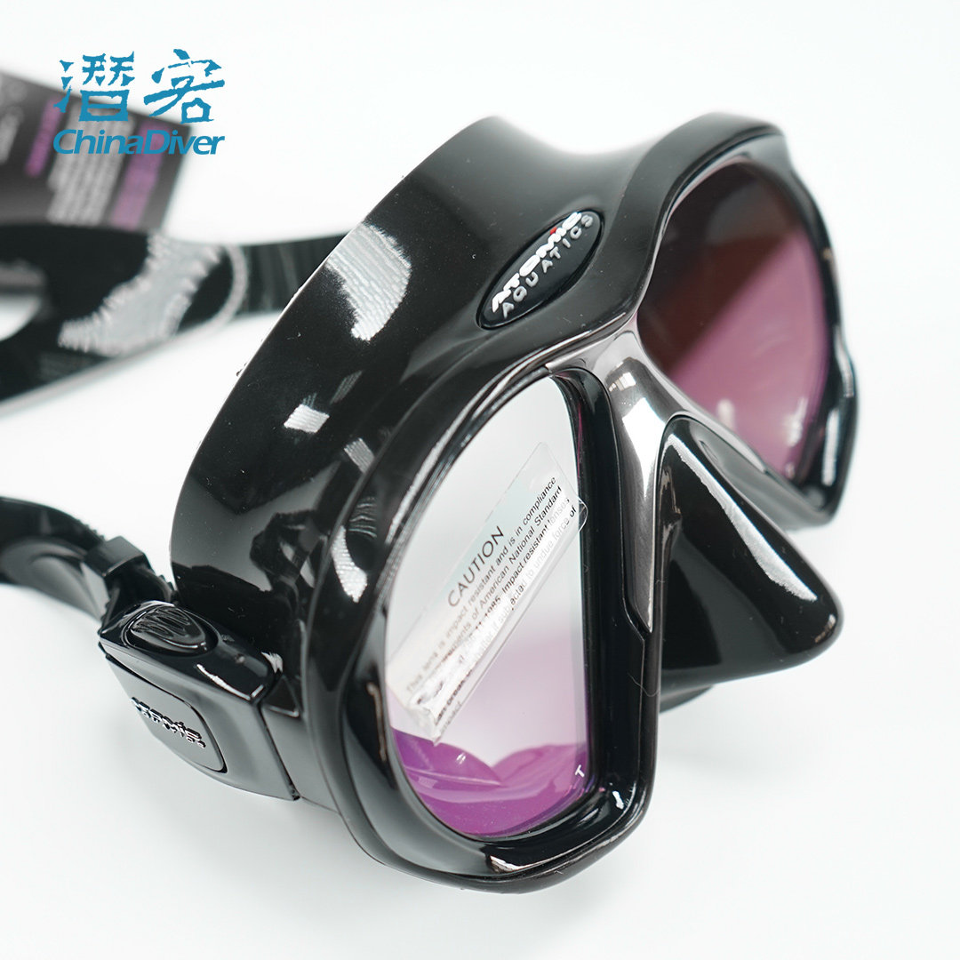 atomicsubframearc潜水水面专业坚固耐用高透光透光面罩面镜