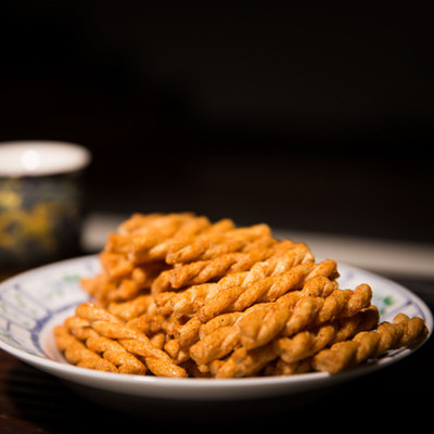 陕西西安回民街青石碾小麻花250g5袋装小吃零食特产网红小吃