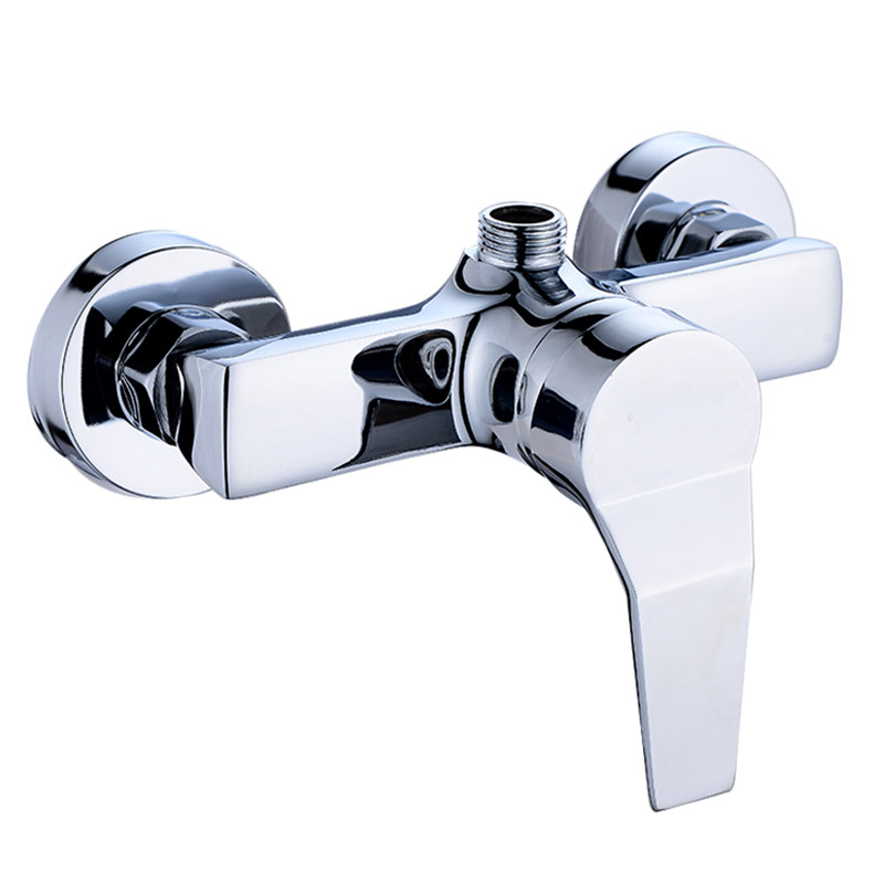 全铜淋浴沐浴开关太阳能带上水阀门冷热水龙头混合混水阀热水器