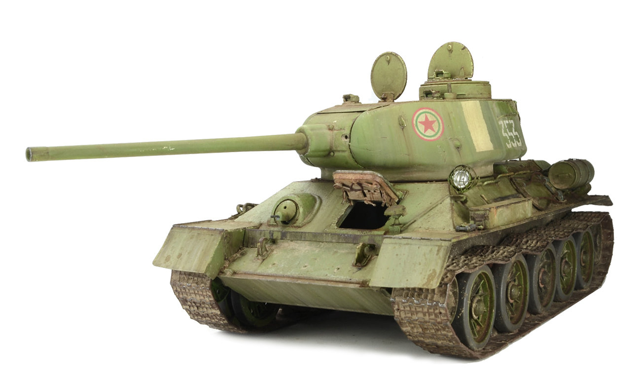 海光模型miniartt3485坦克捷克斯洛伐克早期型37085坦克