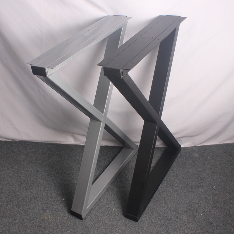 支撑烤漆金属底座书桌吧台餐桌桌架办公桌办公台脚台架