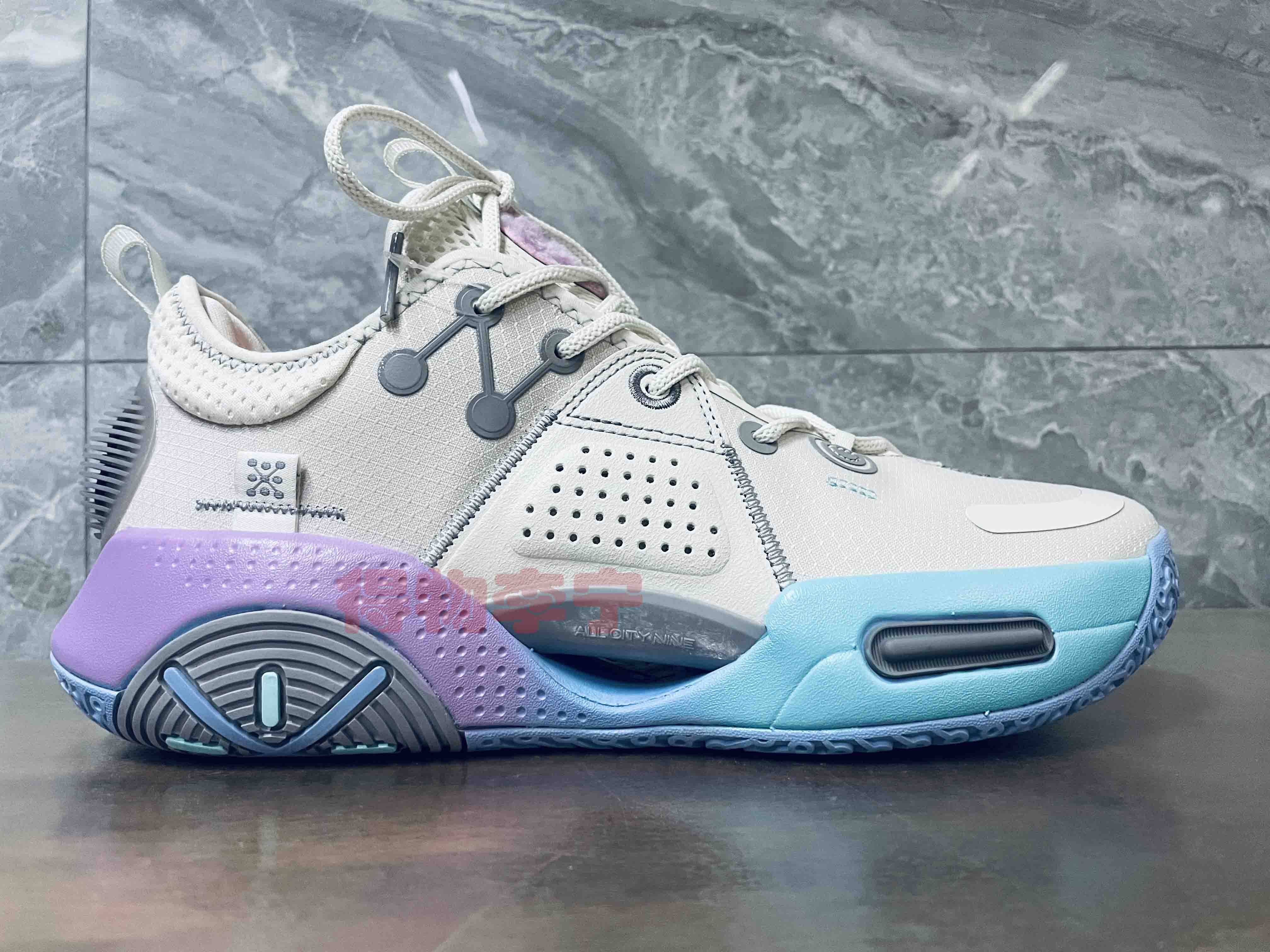 015abar005李宁全城9韦德之道42棉花糖低帮男子专业篮球鞋正品