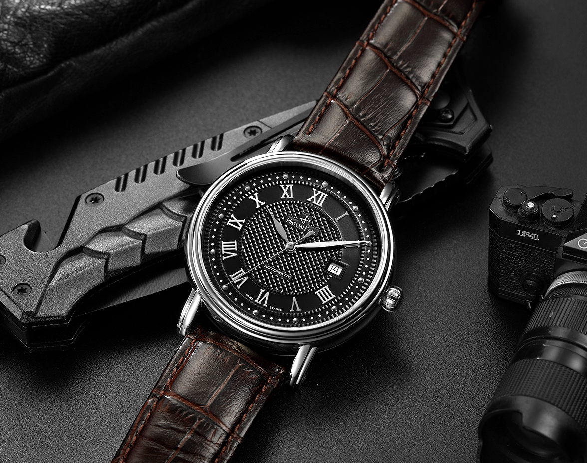 瑞士品牌希尔顿伯爵透明机芯h41142353男士机械国产腕表