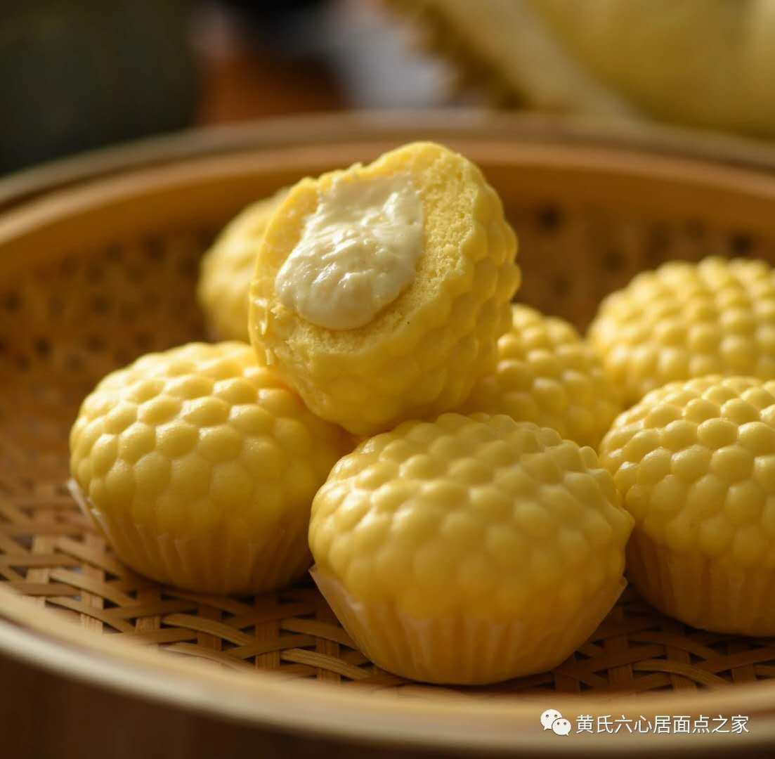 榴莲包早点早点下午茶港式包子点心儿童营养半成品包点