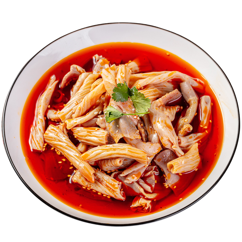 麻辣香辣凉拌脆肠鸭肠鹅肠酒店饭店特色半成品凉菜