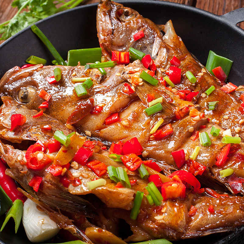 海桂鱼仔450g酒店饭店餐饮商用特色半成品美食私房菜冷冻食材净膛